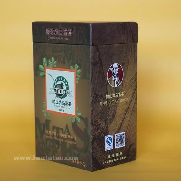 140g标准盒装马黛茶侧面