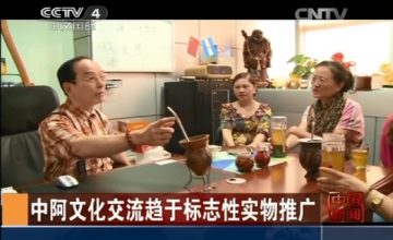 CCTV4新闻—奇迹马黛茶为中阿建交42周年文化交流做贡献